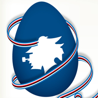 Auguri di una Pasqua 2015 serena e blucerchiata