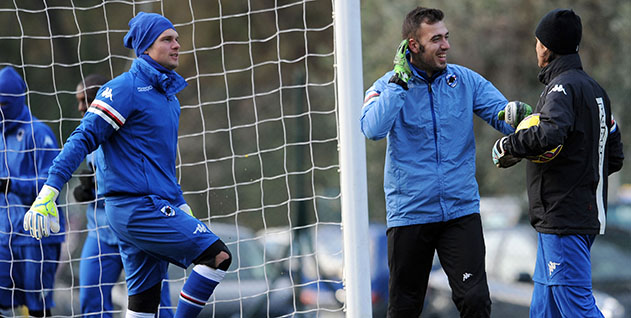 Sampdoria/Allenamento