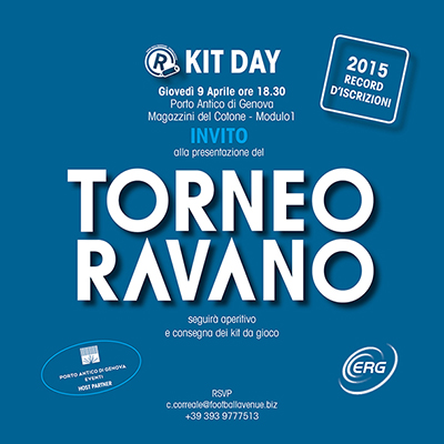 Torneo Ravano da record: presentata l’edizione 2015 della manifestazione
