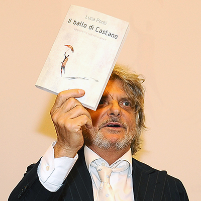 Il presidente Ferrero tra Samp e letteratura: «Il nostro sarà un miglioramento continuo»