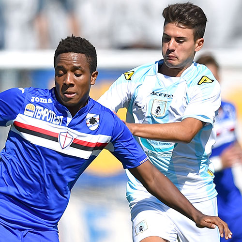 Samp held by Entella after glut of penalties in Chiavari