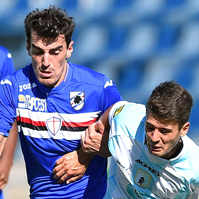 Online su Samp TV gli highlights di Virtus Entella-Sampdoria 2-2