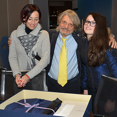 Al presidente Ferrero il Premio “Colantuoni”, la Samp ricorda Vincenzo De Rosa