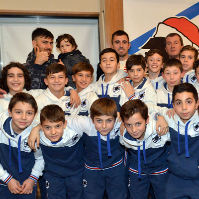Il presidente Ferrero e la Sampdoria fanno gli auguri al Settore Giovanile