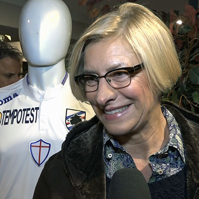 #vivilasamp, il Ministro Pinotti: «La Sampdoria mi fa gioire anche al Governo»