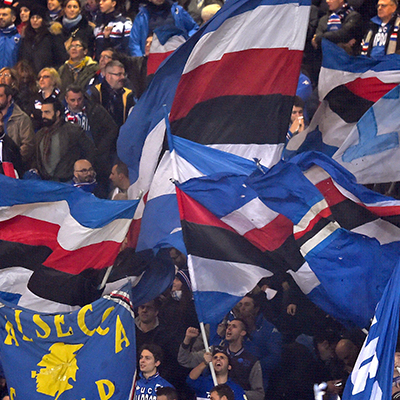 Derby: info controllo e ingresso striscioni per la tifoseria blucerchiata