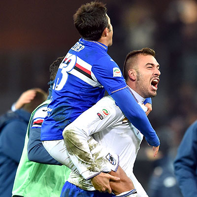 Sampdoria conquer the city: goals from Soriano and Eder overcome the Rossoblu