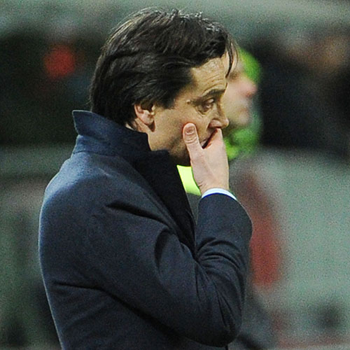 Montella: «Siamo arrabbiati, giochiamo bene e non raccogliamo nulla»