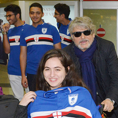 Dal Kuwait a Genova con la Sampdoria nel cuore