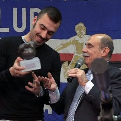 Osti, Viviano e Ivan al 50° compleanno dello Sport Club di Sampierdarena