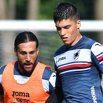 Esercitazioni anti-Udinese: blucerchiati al lavoro sul campo superiore
