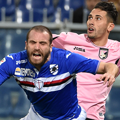 Sono ventitré i blucerchiati per Palermo: out Barreto, prima chiamata per Calò