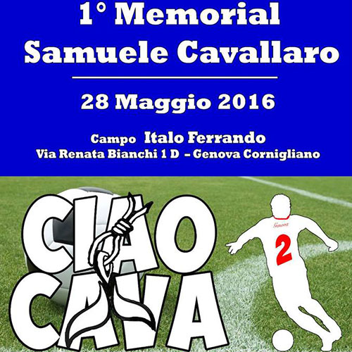 Ciao Cava: il 28 maggio l’U16 blucerchiata al 1° Memorial “Samuele Cavallaro”