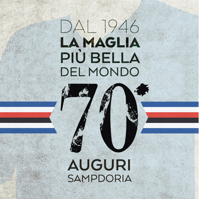 Happy 70th anniversary, Sampdoria!