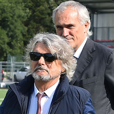 Ferrero carica la squadra e smorza le polemiche: «Diamo una mano alla Samp»