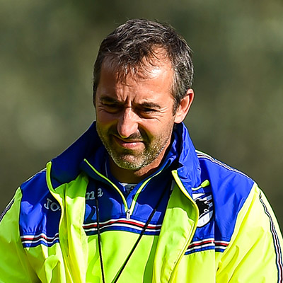 Giampaolo crede nel suo collettivo: «Con l’Inter partita difficile, ma ce la giochiamo»