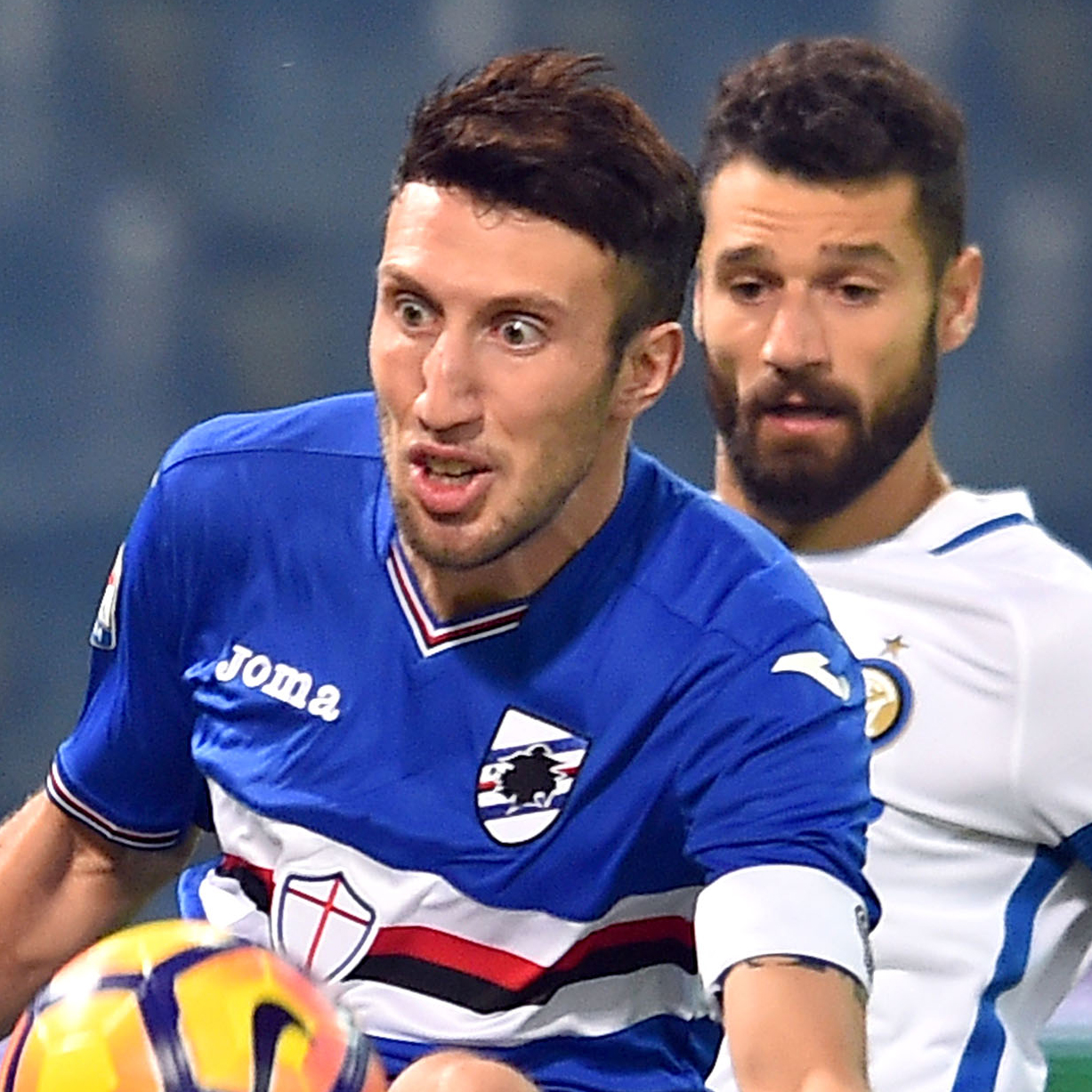 Sampdoria travolgente, Quagliarella-gol e l’Inter va al tappeto