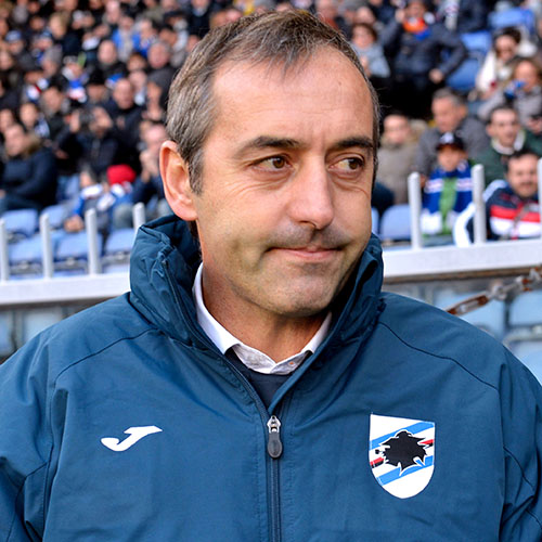 Giampaolo raggiante: «Prestazione collettiva maiuscola, partita migliore dell’anno»