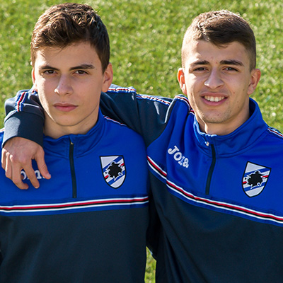 Masimiliano e Armelo Doda, fratelli blucerchiati: «Vogliamo meritarci la Samp e l’Albania»