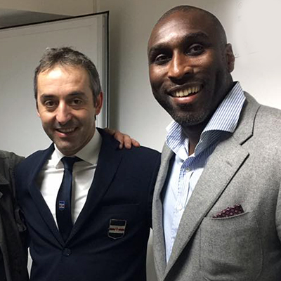 Campbell tells Samp TV: “Impressed with the Blucerchiati, nice work Giampaolo”
