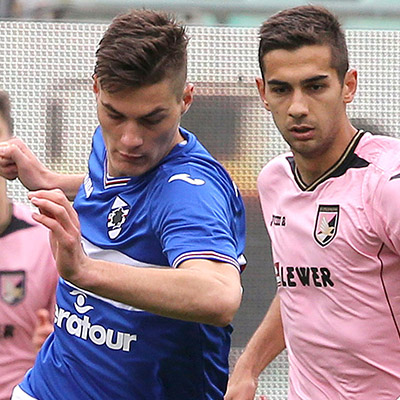 Quagliarella all’ultimo respiro e la Sampdoria riprende il Palermo