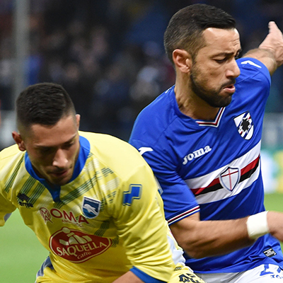 Samp get job done against Pescara with Fernandes, Quagliarella and Schick