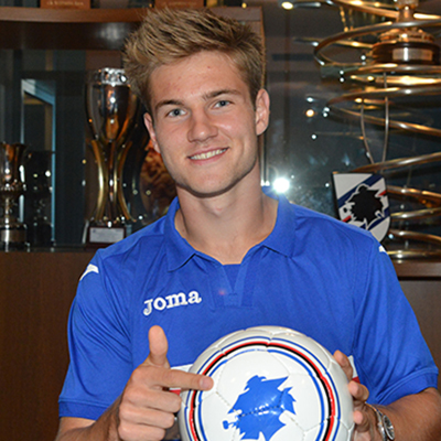 Danish defender Andersen signs for Samp