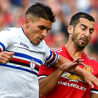 Sampdoria slip to narrow Manchester United defeat in Dublin