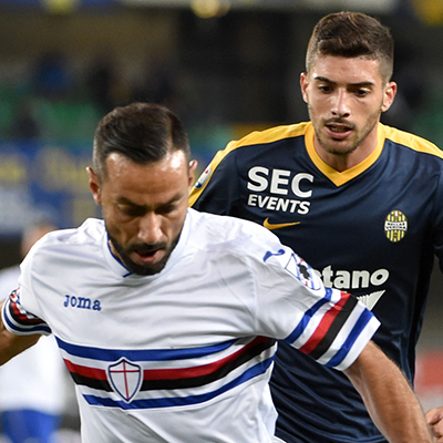 The woodwork leaves Samp frustrated. Goalless in Verona