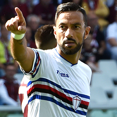 Quagliarella: «Cento presenze in blucerchiato sono un bel traguardo»