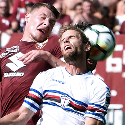 Zapata and Quagliarella goals bring Samp deserved point in Turin