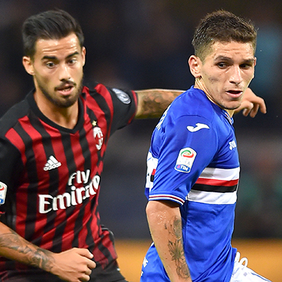 Giampaolo names 24-man squad for lunchtime kick-off against AC Milan