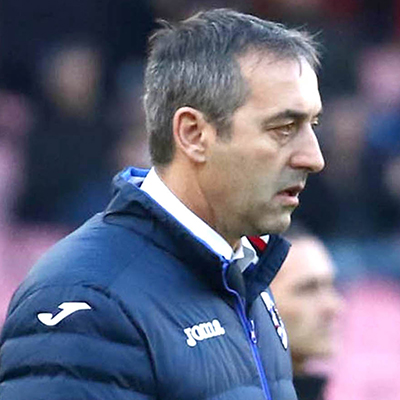 Giampaolo elogia la prova dei suoi: «Avremmo meritato miglior sorte»