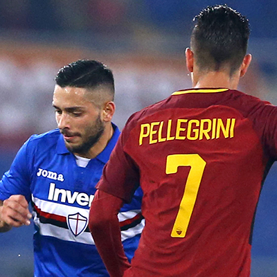 Superb Samp performance shocks Roma at the Olimpico