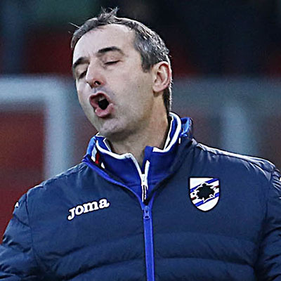 Giampaolo: «Grande delusione per questa sconfitta, serve un’altra mentalità»