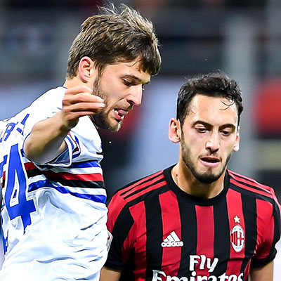 Sampdoria giù di tono, a San Siro decide Bonaventura