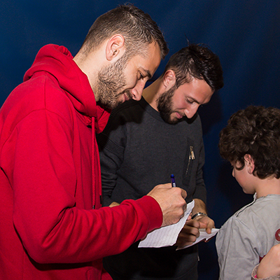 Samp a Scuola: Ferrari e Regini protagonisti del primo incontro con gli alunni genovesi