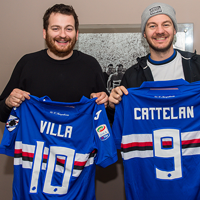 Villa, un blucerchiato a Milano e in tv: «La Samp la scelta migliore del mondo»