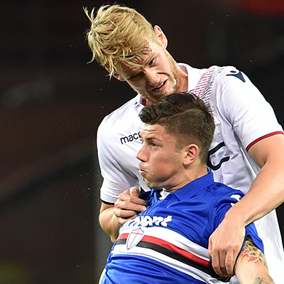 Zapata, un gol per sognare ancora: Bologna battuto all’ultimo respiro