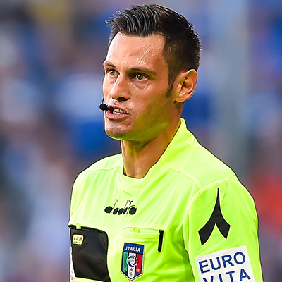 Arbitri: Inter-Sampdoria affidata a Mariani di Aprilia