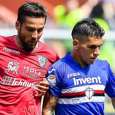 Dominant Samp put Cagliari to the sword