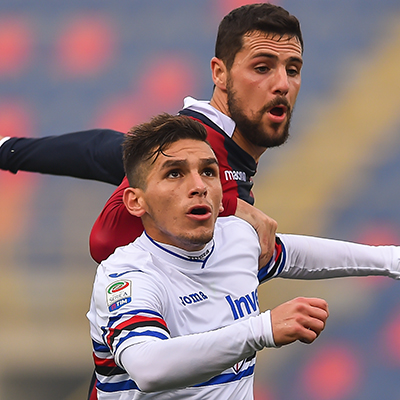 Bereszynski included in 22-man Samp squad for Bologna clash