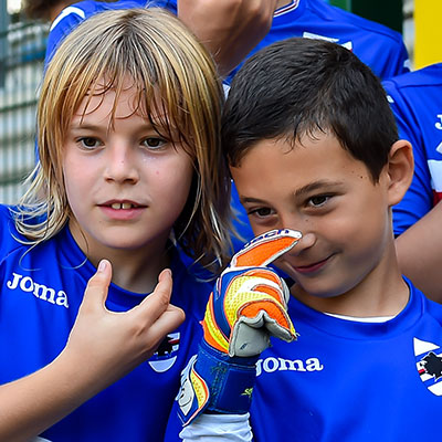 Samp Camp: parate, gol ed esultanze, a Bogliasco è una festa