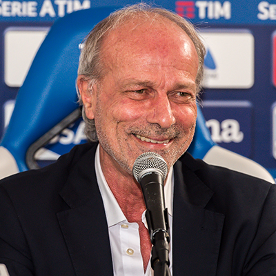 Piacere, Sabatini: «La Sampdoria è la mia nuova utopia»