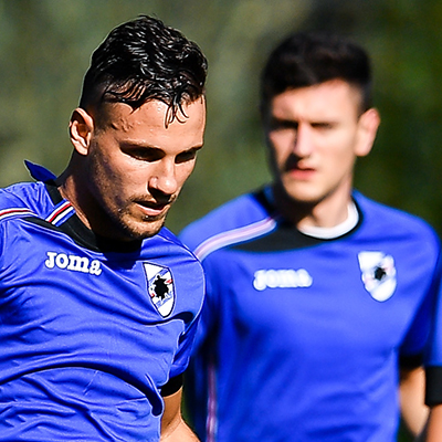 La Samp è a casa: lavoro pomeridiano al “Mugnaini” di Bogliasco