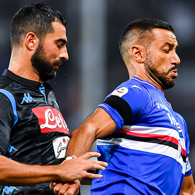 Defrel and Quagliarella inspire Samp to memorable win against Napoli