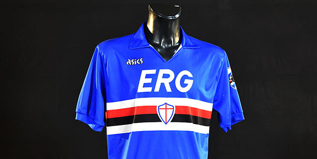 sampdoria jersey asics