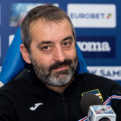 Giampaolo: «La Sampdoria dovrà fare la Sampdoria, a Napoli è impegnativa»