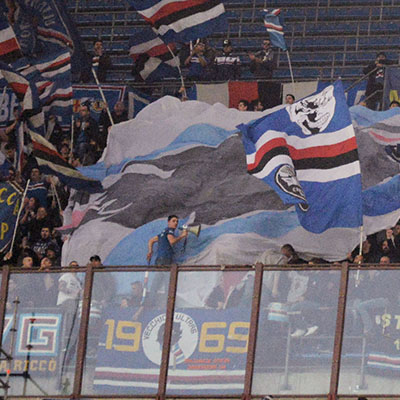 Behind the scenes: i tifosi blucerchiati impressionano San Siro