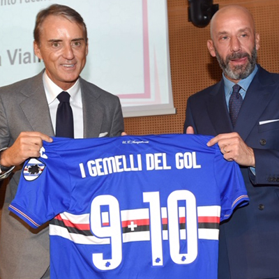 Vialli riceve il Premio ‘Facchetti’, Milano si colora di blucerchiato